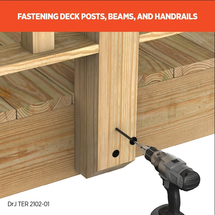 CAMO Ledger & Multi-Ply Flat Head Structural Screws - 5/16" 8 CAMO Ledger & Multi-Ply Flat Head Structural Screws - 5/16" - Image 6