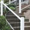 Color Guard Lincoln Aluminum White/Black Adjustable Stair Rail Kit - 36" 1 Color Guard Lincoln Aluminum White/Black Adjustable Stair Rail Kit - 36" -ANTONY SHOP Sales CGDLR36WBA main 11.default