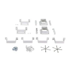 Color Guard Tuscany Vinyl Drink Rail Bracket Kit