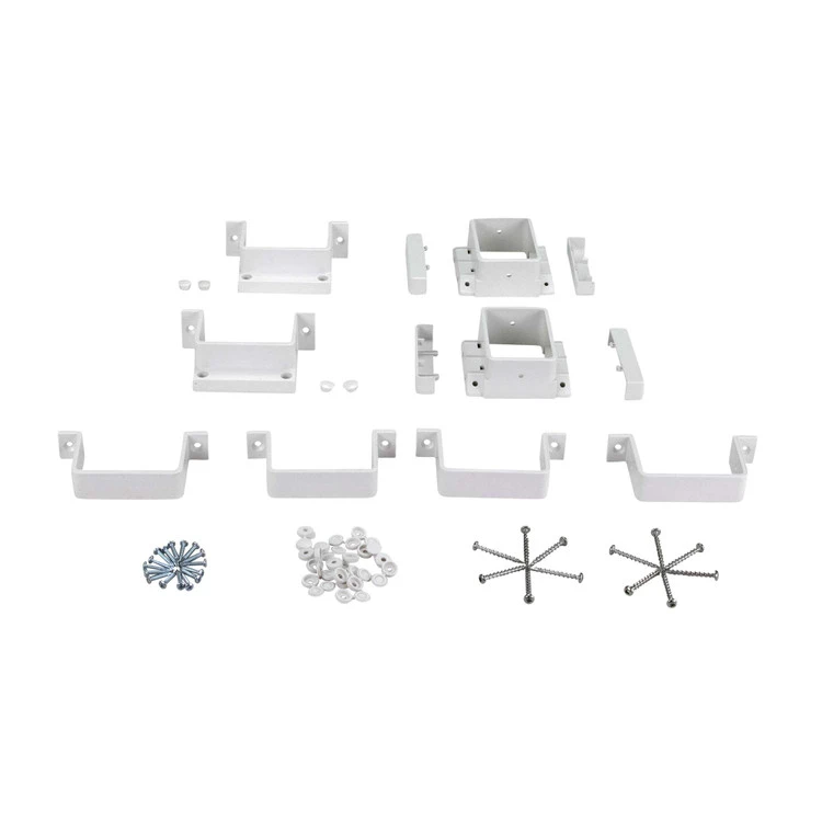 Color Guard Tuscany Vinyl Drink Rail Bracket Kit 3 Color Guard Tuscany Vinyl Drink Rail Bracket Kit