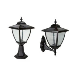 Classy Caps Elegante Solar Lamp - Black
