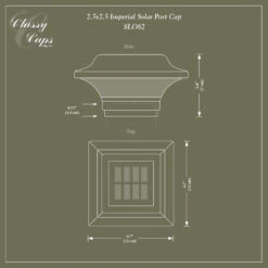 Classy Caps Imperial Solar Post Cap -ANTONY SHOP Sales CLSIMP main 70