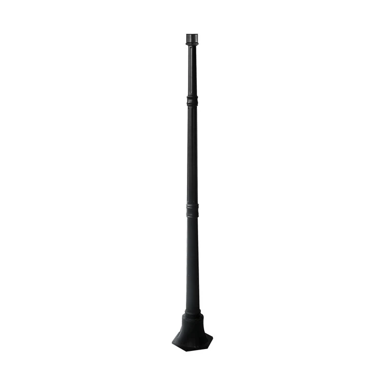 Classy Caps Aluminum Lamp Post Base - Black 3 Classy Caps Aluminum Lamp Post Base - Black