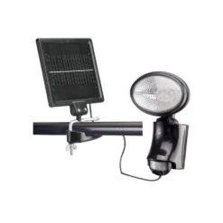 Classy Caps Solar Motion Sensor Security Light - Black