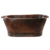 Premier Copper Products 72" Hammered Copper Modern Style Bathtub 2 Premier Copper Products 72" Hammered Copper Modern Style Bathtub -ANTONY SHOP Sales COPBTM72DB main 10