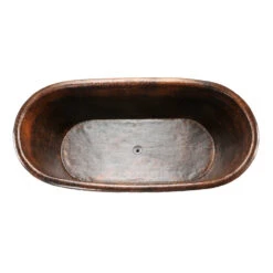 Premier Copper Products 72" Hammered Copper Modern Style Bathtub 9 Premier Copper Products 72" Hammered Copper Modern Style Bathtub -ANTONY SHOP Sales COPBTM72DB main 30