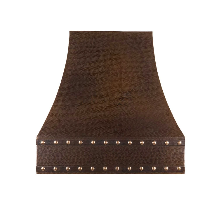 Premier Copper Products 36" Hammered Copper Wall Mounted Correa Range Hood 3 Premier Copper Products 36" Hammered Copper Wall Mounted Correa Range Hood