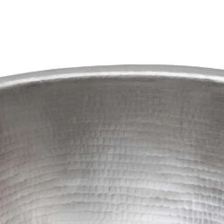 Premier Copper Products 19" Self Rimming Counter Copper Bathroom Sink Electroless Nickel -ANTONY SHOP Sales COPLO19REN main 30