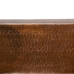 Premier Copper Products 15" Square Under Counter Hammered Copper Bathroom Sink 7 Premier Copper Products 15" Square Under Counter Hammered Copper Bathroom Sink -ANTONY SHOP Sales COPLSQ15DB SinkOnly 40