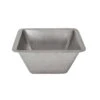Premier Copper Products 15" Square Under Counter Copper Bathroom Sink - Electroless Nickel 2 Premier Copper Products 15" Square Under Counter Copper Bathroom Sink - Electroless Nickel -ANTONY SHOP Sales COPLSQ15EN main 10
