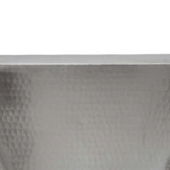 Premier Copper Products 15" Square Under Counter Copper Bathroom Sink - Electroless Nickel -ANTONY SHOP Sales COPLSQ15EN main 30