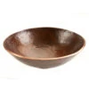 Premier Copper Products Round Hand Forged Old World Copper Vessel Sink