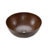 Premier Copper Products Small Round Vessel Hammered Copper Sink 1 Premier Copper Products Small Round Vessel Hammered Copper Sink -ANTONY SHOP Sales COPVR13BDB main 10