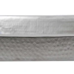 Premier Copper Products Rectangle Skirted Vessel Hammered Copper Sink In Electroless Nickel -ANTONY SHOP Sales COPVREC19SKEN main 40