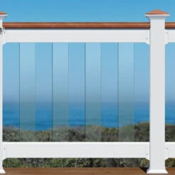 Deckorators Scenic Glass Balusters - 29" - Pack Of 5