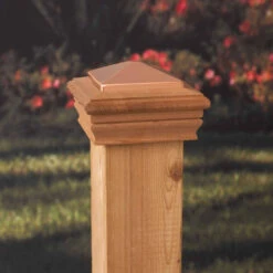 Deckorators Newport Copper High Top Post Cap -ANTONY SHOP Sales DCKNCHTPC main 20