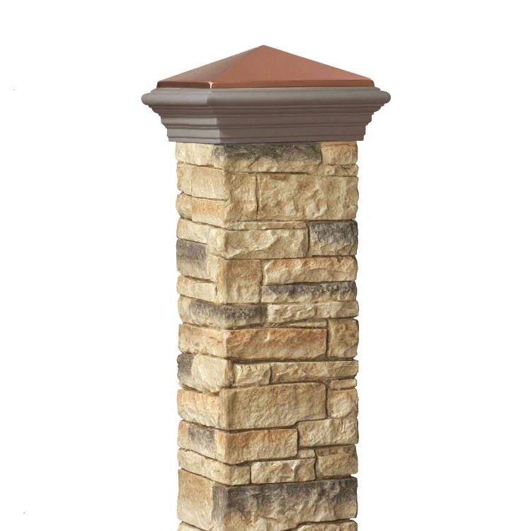 Deckorators Copper Post Cover Cap 4 Deckorators Copper Post Cover Cap - Image 2