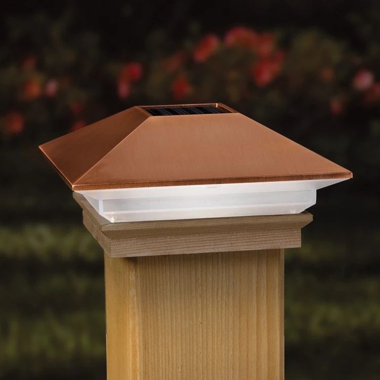 Deckorators High Point Copper Solar Post Cap 4 Deckorators High Point Copper Solar Post Cap - Image 2