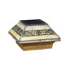 Deckorators Leaf Filigreed Solar Post Cap - 4x4 -ANTONY SHOP Sales DCKPCFLF main 10.default