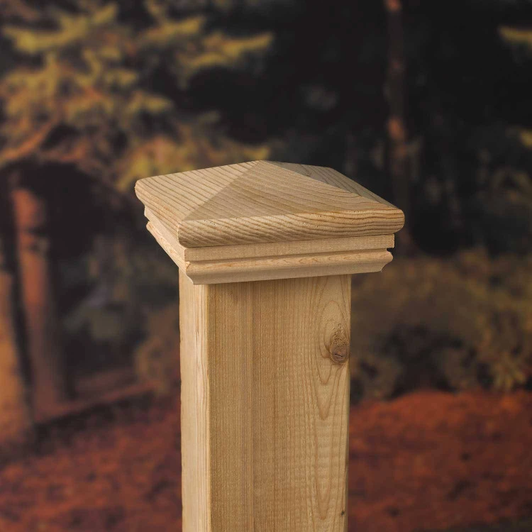 Deckorators Hatteras Pyramid Post Cap - 4x4 4 Deckorators Hatteras Pyramid Post Cap - 4x4 - Image 2