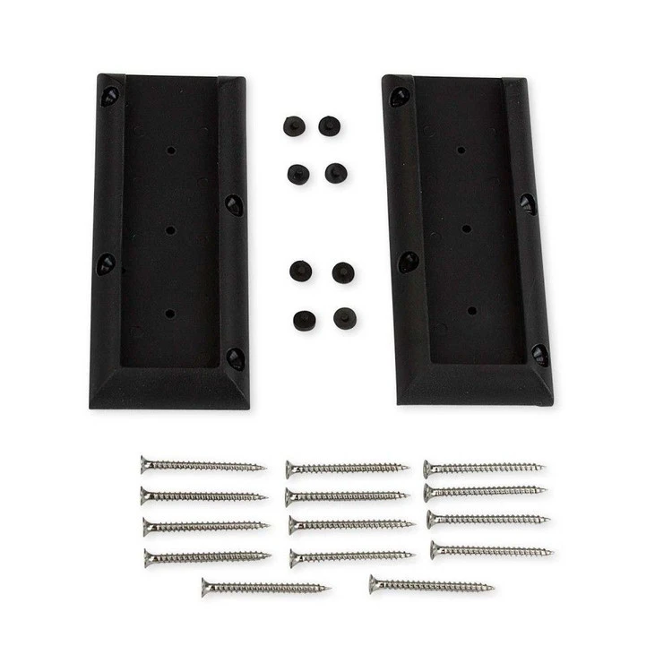 Deckorators 2x6 Stair Rail Connectors - Pack Of 2 - Black 3 Deckorators 2x6 Stair Rail Connectors - Pack Of 2 - Black