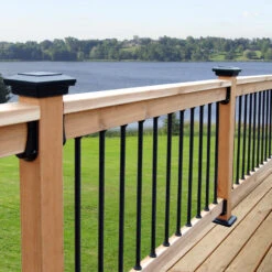 Front Page 27 DekPro Round Aluminum Balusters - 26" - Pack Of 100