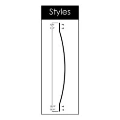 DekPro Bow (Arc) Balusters - 32" - Pack Of 50 -ANTONY SHOP Sales DPR32BOWBAL50 main 50