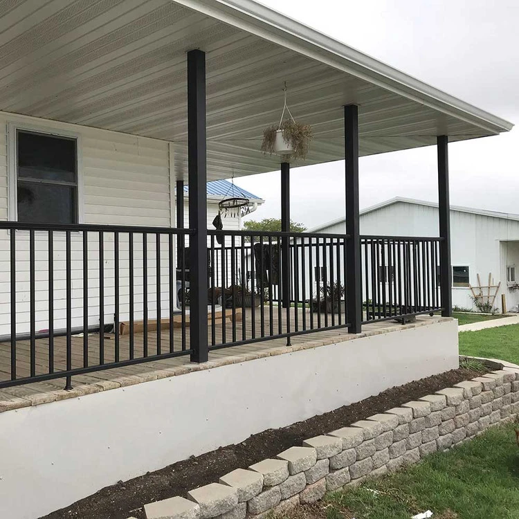 DekPro Prestige Aluminum Rail Kit With Square Balusters - 38" - Level 6 DekPro Prestige Aluminum Rail Kit With Square Balusters - 38" - Level - Image 4