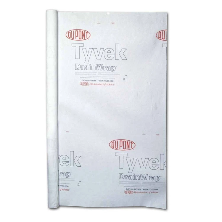 DuPont Tyvek DrainWrap Roll - 9' X 125' 3 DuPont Tyvek DrainWrap Roll - 9' X 125'
