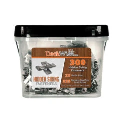 DeckWise Hidden Siding Fastener Kit - 300 Fasteners
