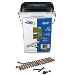 FastenMaster Collated Cortex For TimberTech Azek Decking - 300 Square Feet -ANTONY SHOP Sales FMRCTAZ300C AzekDarkHickory 60