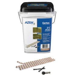 FastenMaster Collated Cortex For TimberTech Azek Decking - 300 Square Feet -ANTONY SHOP Sales FMRCTAZ300C AzekWeatheredTeak 100