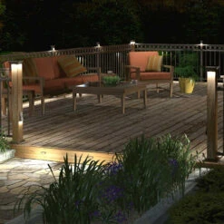 Fortress Accents Vertical LED Post Light - Pack Of 2 -ANTONY SHOP Sales FRTVERTLT main 19