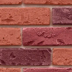 GenStone Faux Brick Sample 10 GenStone Faux Brick Sample -ANTONY SHOP Sales GENBRSAM MultiColor 50
