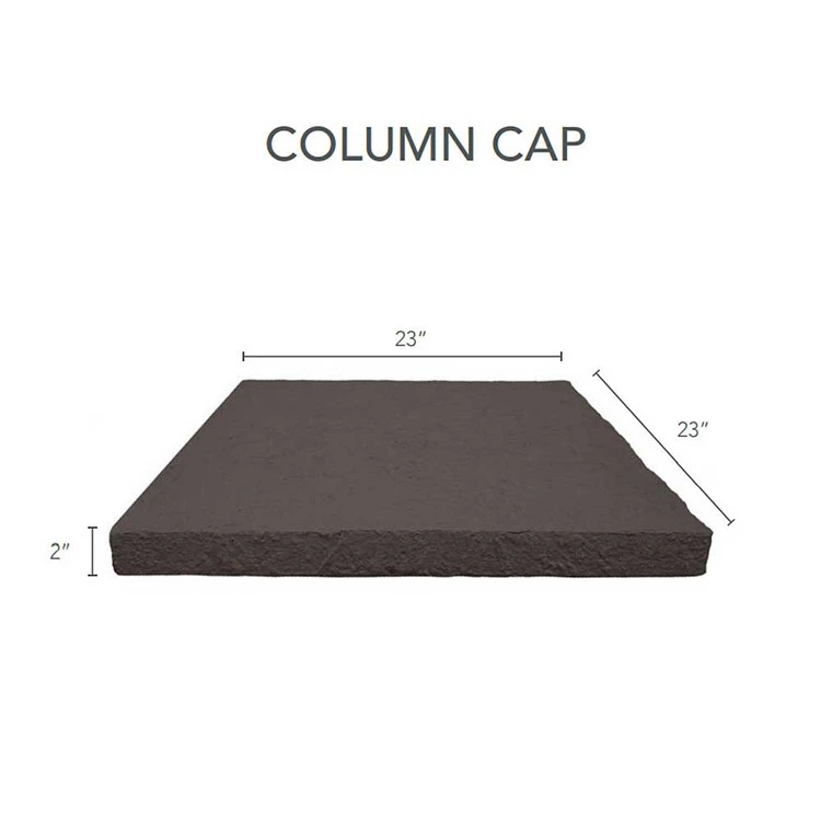 GenStone Faux Stacked Stone Peaked Column 4 GenStone Faux Stacked Stone Peaked Column - Image 2