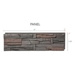 GenStone Faux Stacked Stone Panel -ANTONY SHOP Sales GENSTP main 20