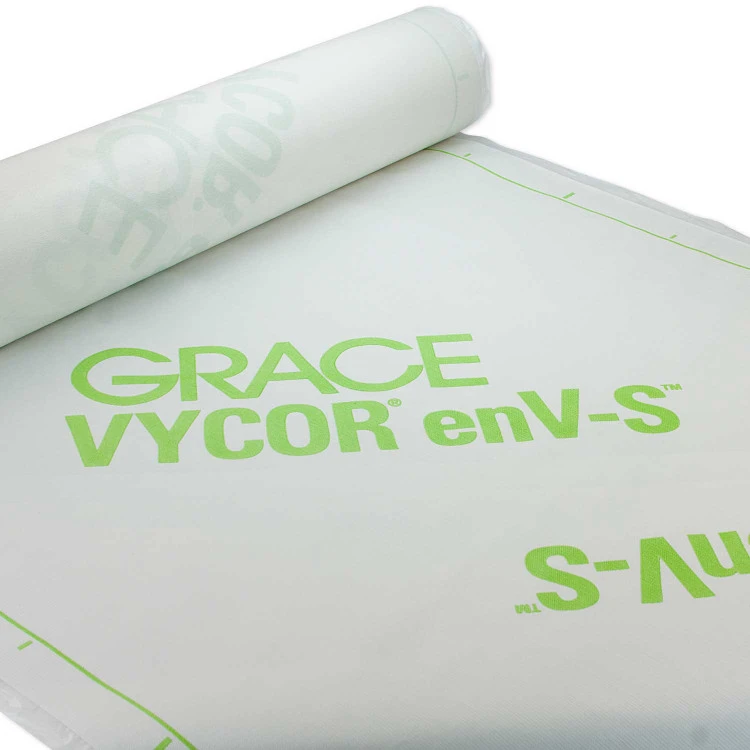 Grace Vycor EnV-S Weather Resistive Barrier - 40" X 120' Roll 3 Grace Vycor EnV-S Weather Resistive Barrier - 40" X 120' Roll