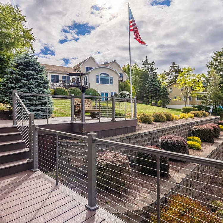 Key-Link American Series Horizontal Cable Rail Kit - 36" 7 Key-Link American Series Horizontal Cable Rail Kit - 36" - Image 5