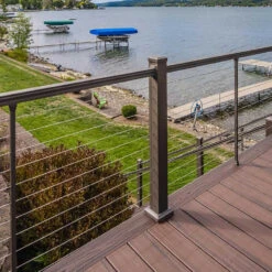 Key-Link Level Post For Horizontal Cable Railing - 3.25" X 38" 16 Key-Link Level Post For Horizontal Cable Railing - 3.25" X 38" -ANTONY SHOP Sales KEYCPL Line 50