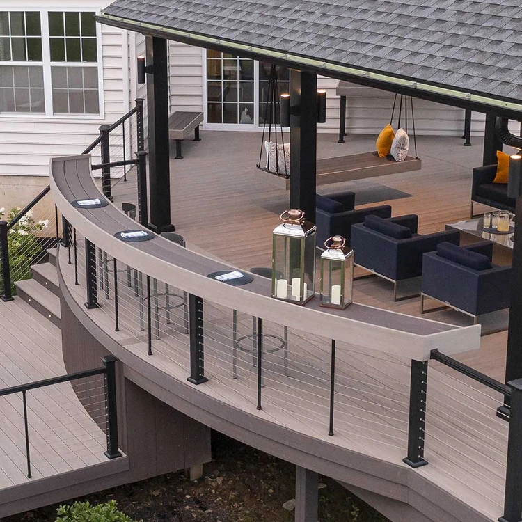 Key-Link Level Post For Horizontal Cable Railing - 3.25" X 38" 14 Key-Link Level Post For Horizontal Cable Railing - 3.25" X 38" - Image 12