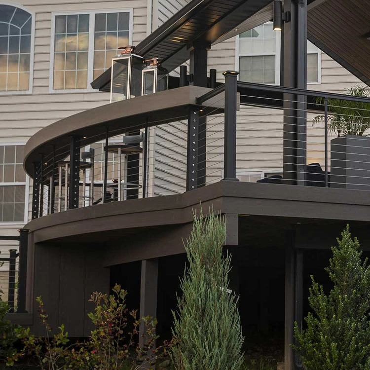 Key-Link Level Post For Horizontal Cable Railing - 3.25" X 38" 15 Key-Link Level Post For Horizontal Cable Railing - 3.25" X 38" - Image 13