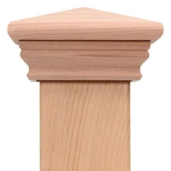 Nantucket Post Cap Federal Redwood Post Cap