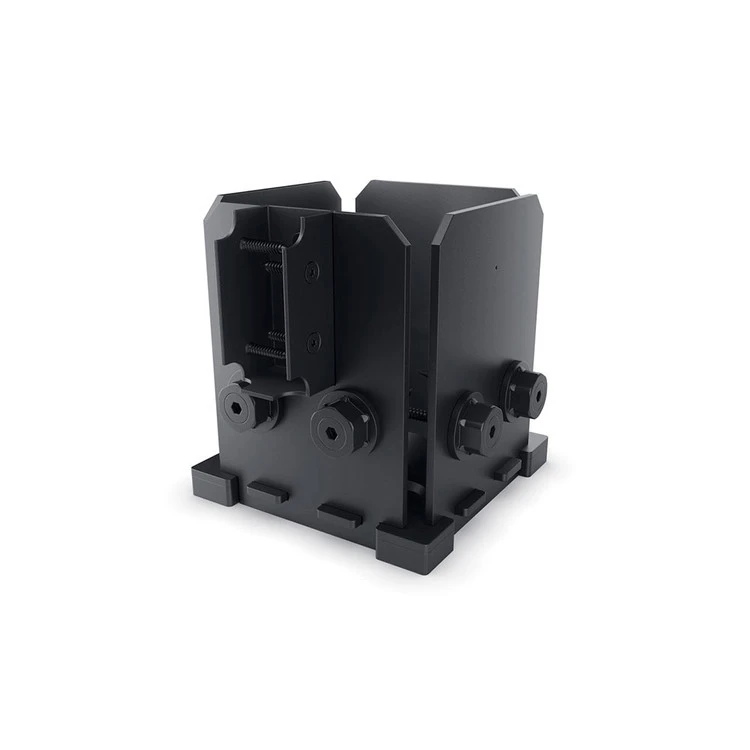 OZCO Building Products OWT Ironwood Post Base Single Rail Saddle - 6" X 6" 3 OZCO Building Products OWT Ironwood Post Base Single Rail Saddle - 6" X 6"