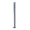 Regal Ideas Crystal Rail End Bracing Support Post - Satin Aluminum 2 Regal Ideas Crystal Rail End Bracing Support Post - Satin Aluminum -ANTONY SHOP Sales RGLCRP main 10