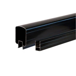 Regal Ideas Aluminum Top & Bottom Rail -ANTONY SHOP Sales RGLRAIL TexturedBlackHorizontal 30