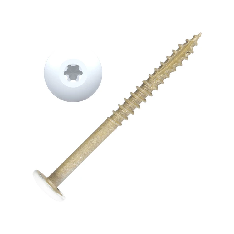 Screw Products AURA Cabinetry White Head Wood Screw - #10 4 Screw Products AURA Cabinetry White Head Wood Screw - #10 - Image 2