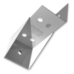 Screw Products DeckLok Bracket System - 316 Stainless Steel - 12 Count