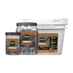 Screw Products PICO White Finish Head Screw - #8