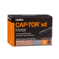 Starborn Industries CAP-TOR Xd Screws For Metal Framing - Accessory Pack