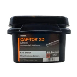 Starborn Industries CAP-TOR Xd Screws For Metal Framing - Pro Pack - 1750 Count